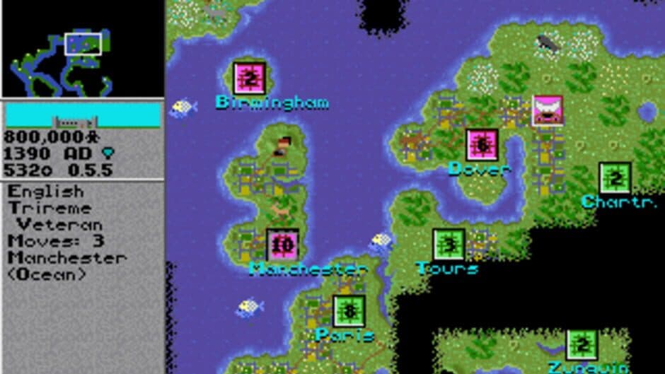 Sid Meier's Civilization screenshot