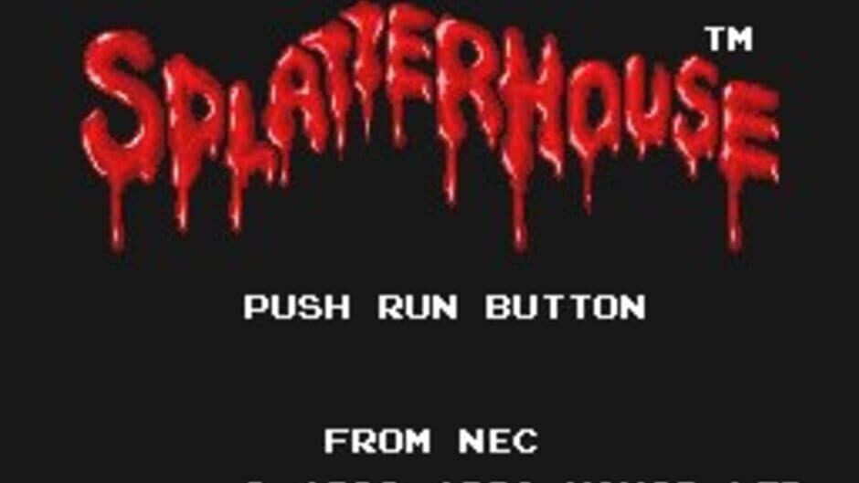 Splatterhouse screenshot