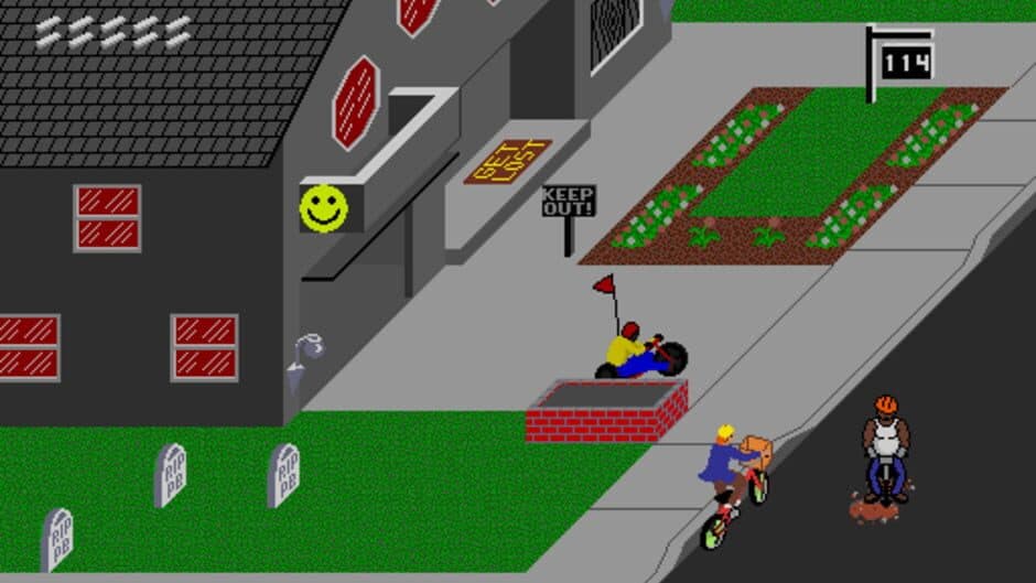 Paperboy screenshot
