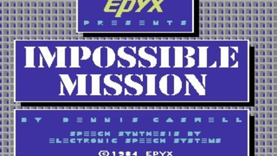 Impossible Mission screenshot