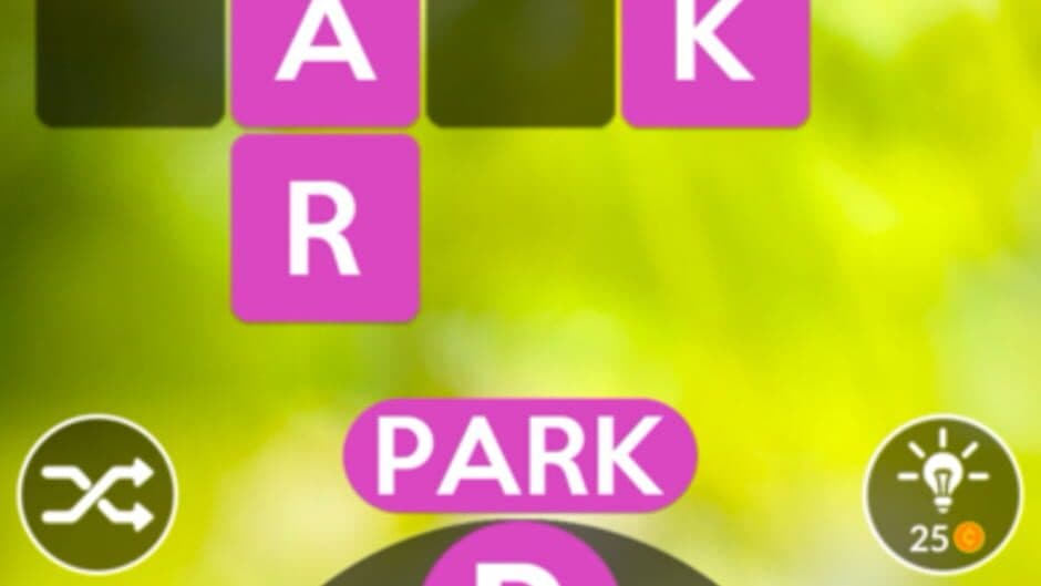 Wordscapes screenshot