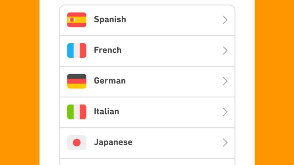 Duolingo screenshot