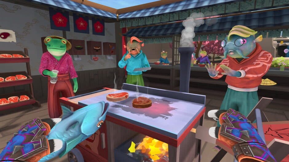 Catana: Red Flowers screenshot