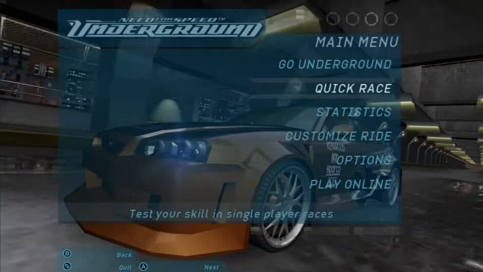 Need for Speed: Underground screenshot
