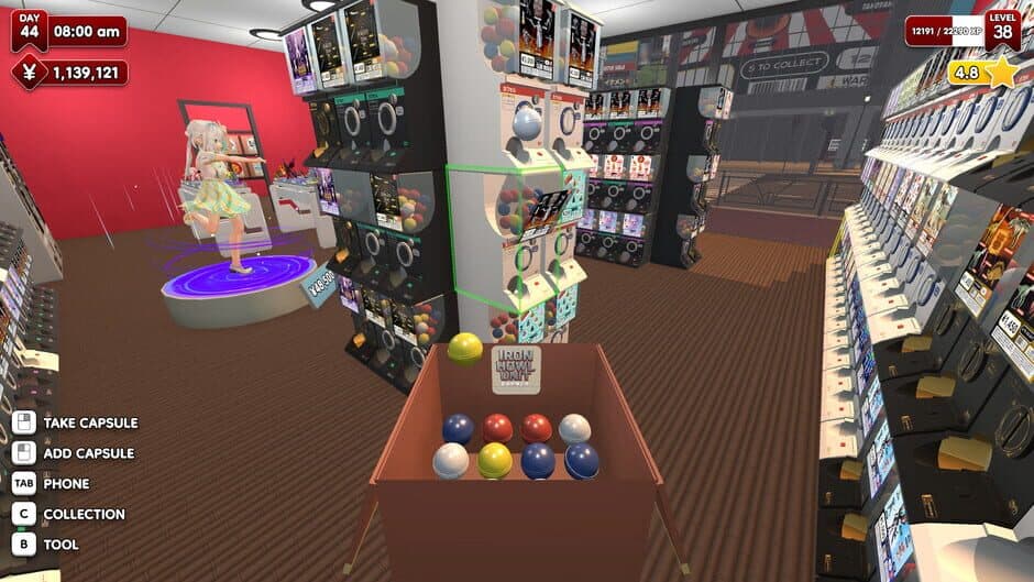 Gacha Capsule Shop Simulator: Akihabara screenshot