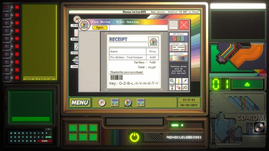 CD-ROM screenshot