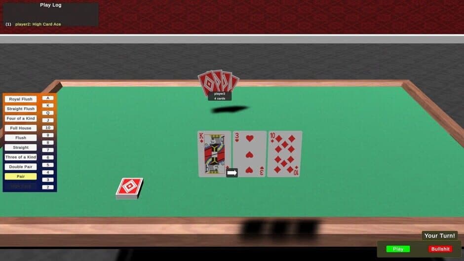 Poker Hands Bullshit screenshot