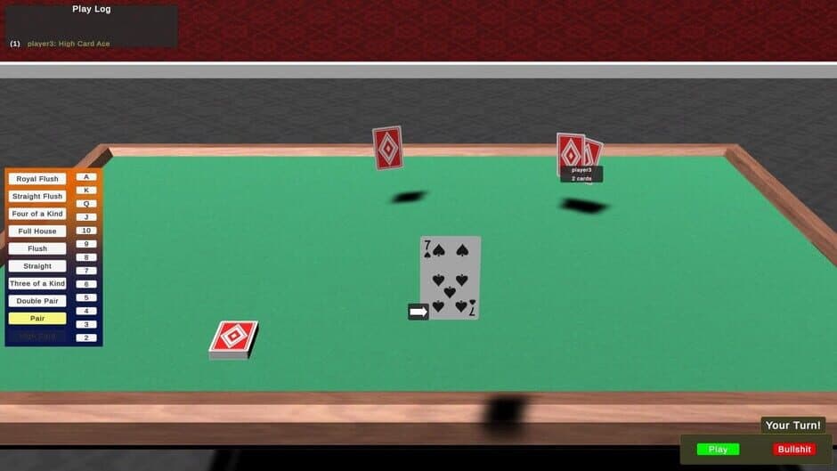 Poker Hands Bullshit screenshot