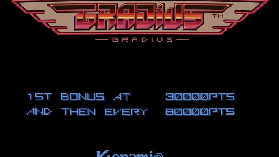 Gradius screenshot