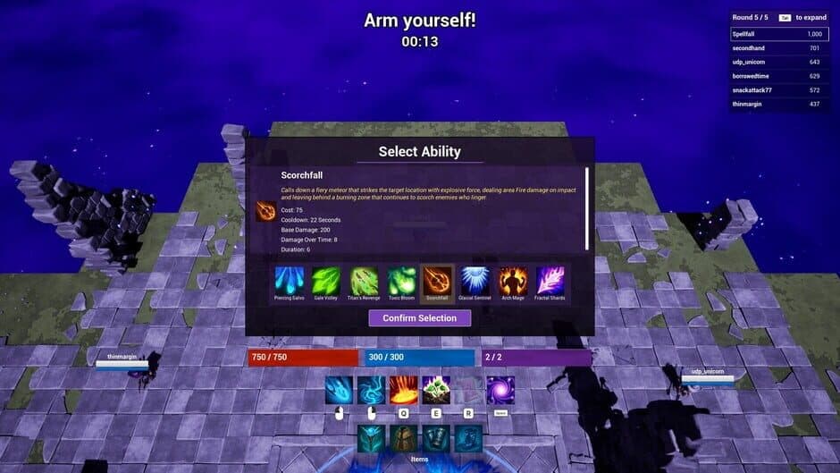 Spellfall: Last Mage Standing screenshot