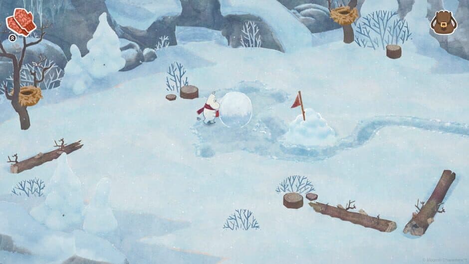 Moomintroll: Winter's Warmth screenshot