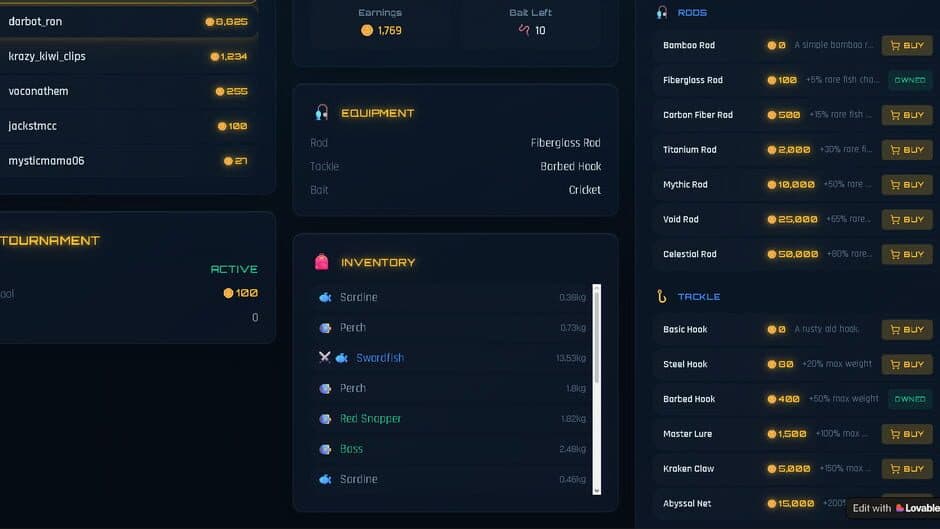 The Fish Shack screenshot