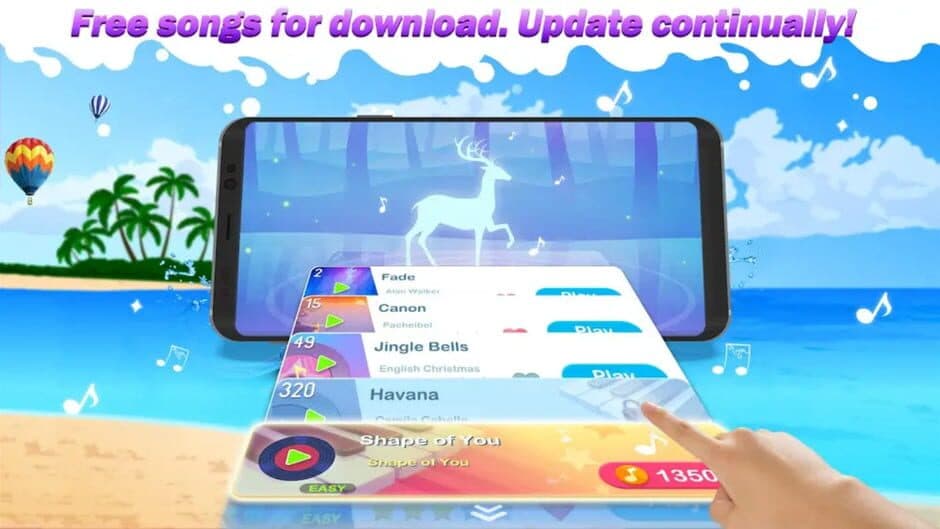 Magic Piano Tiles 2018 - Music Game screenshot