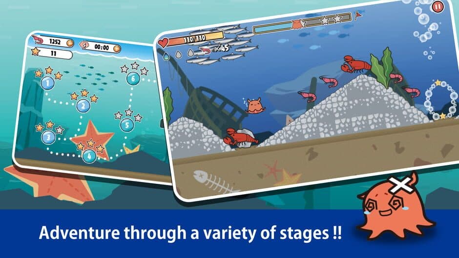 Aquatic life adventure screenshot