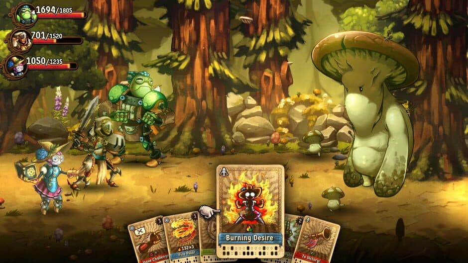 SteamWorld Quest: Hand of Gilgamech screenshot