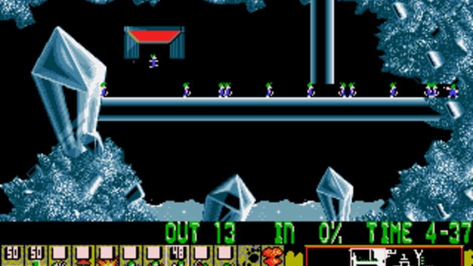 Lemmings screenshot