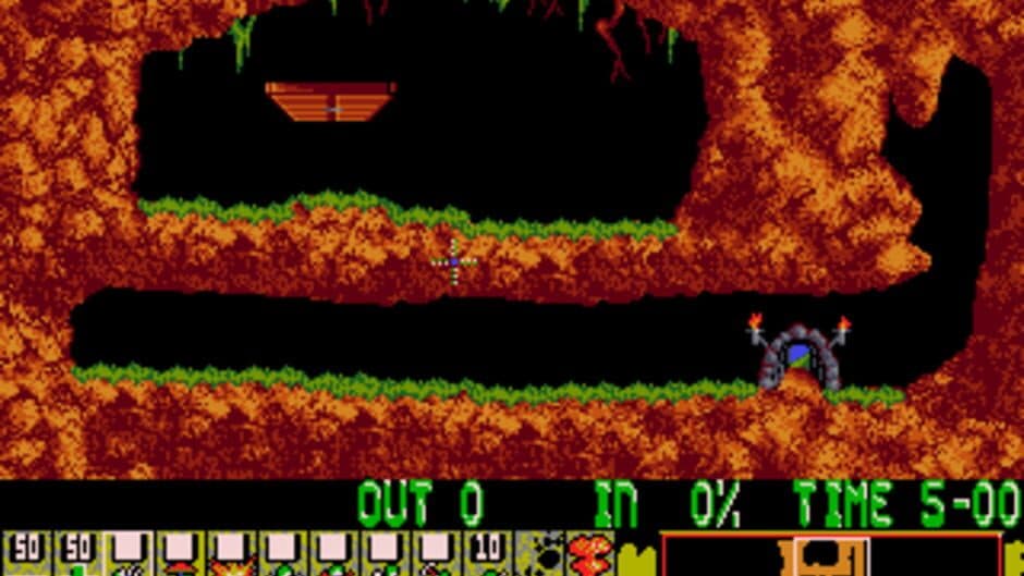 Lemmings screenshot