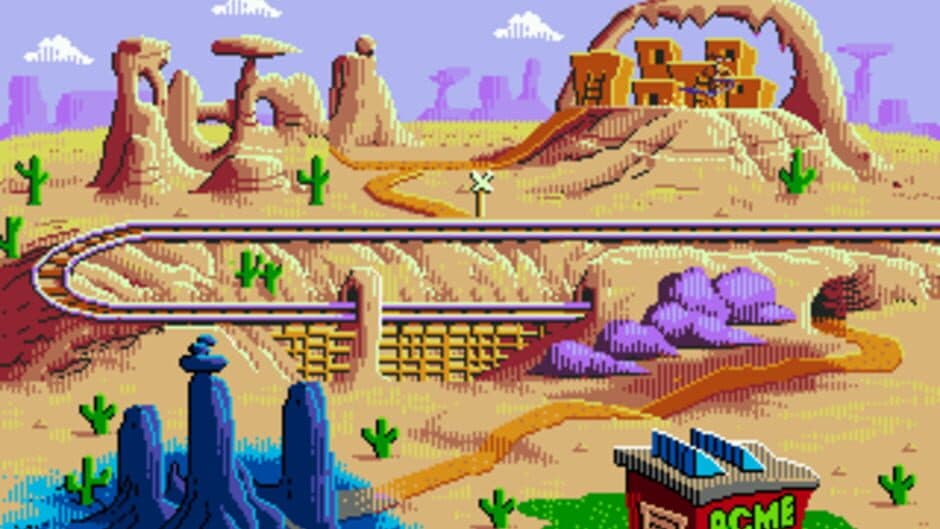 Desert Demolition Starring Road Runner and Wile E. Coyote screenshot
