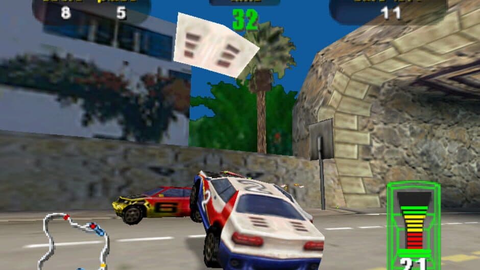 Destruction Derby 64 screenshot