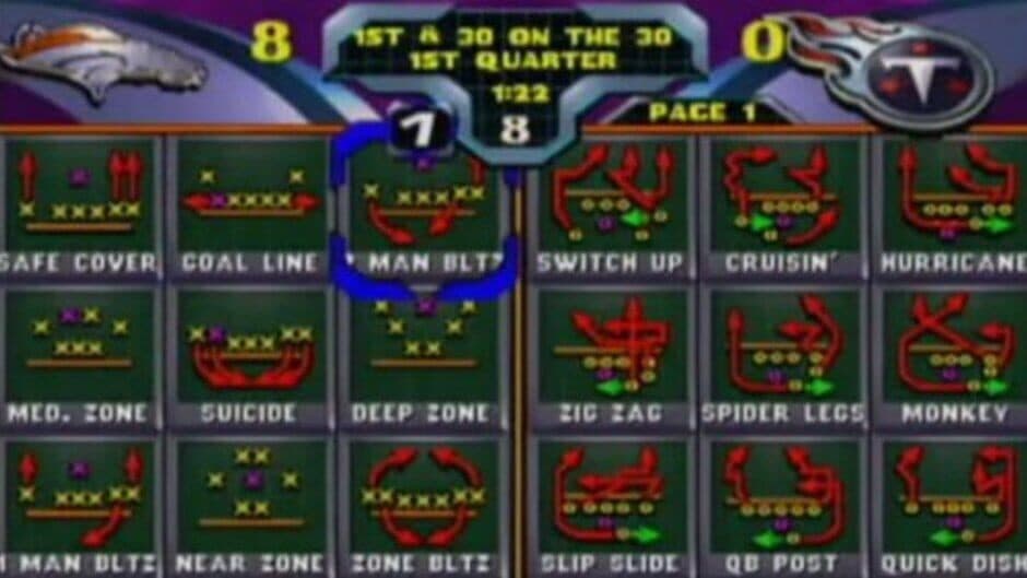 NFL Blitz 2000 screenshot