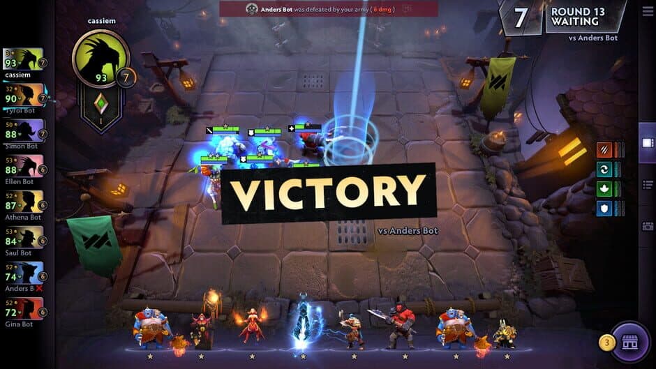 Dota Underlords screenshot