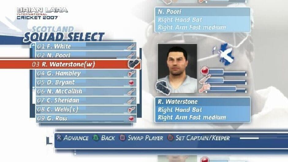Brian Lara International Cricket 2007 screenshot