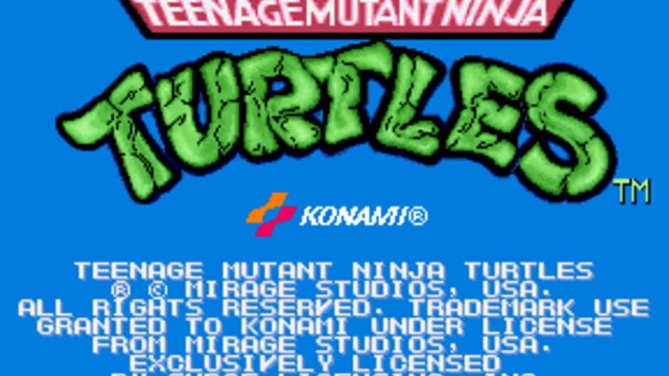 Teenage Mutant Ninja Turtles screenshot