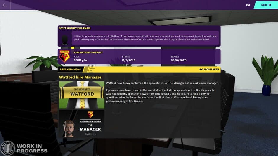Football Manager 2020 screenshot