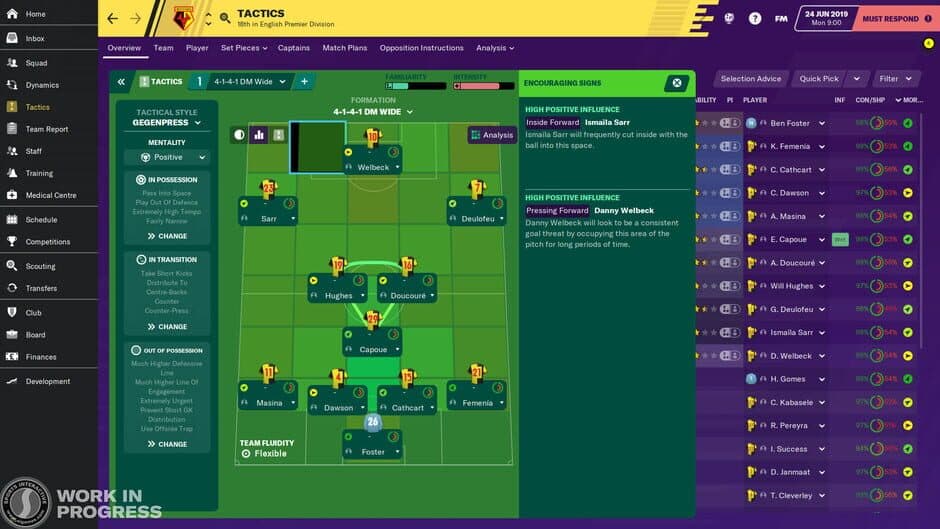 Football Manager 2020 screenshot