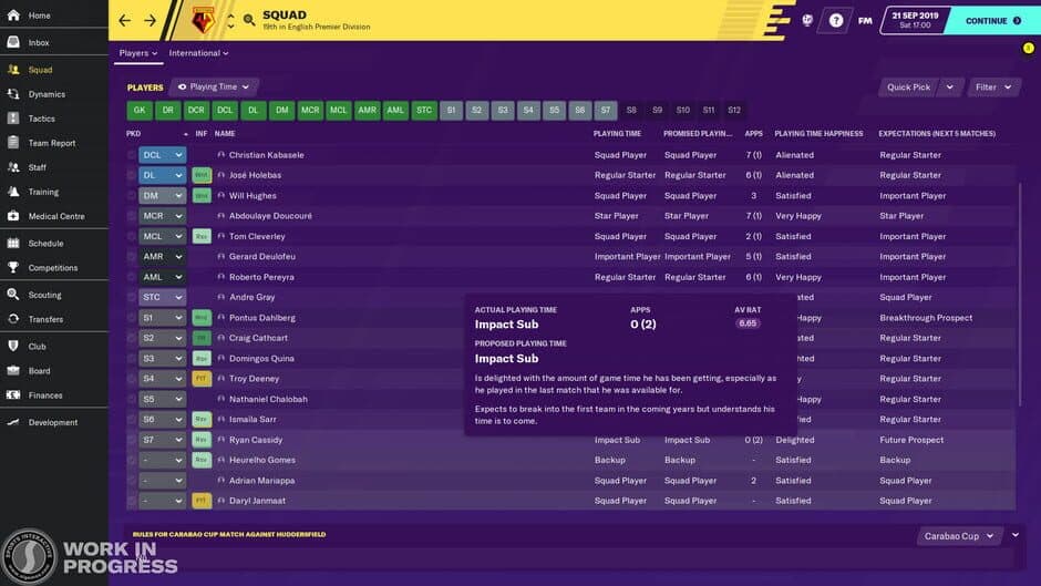 Football Manager 2020 screenshot