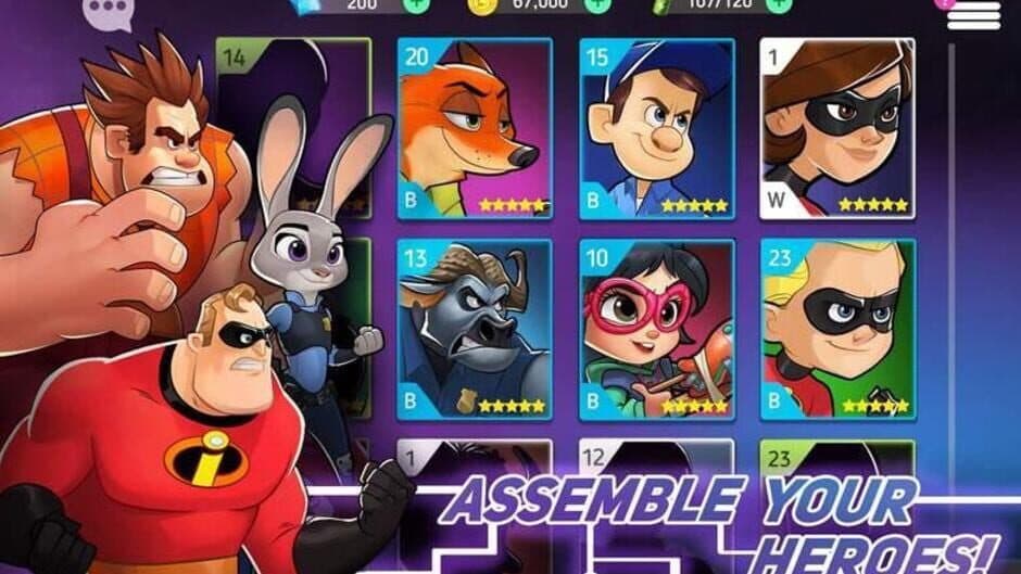 Disney Heroes: Battle Mode screenshot