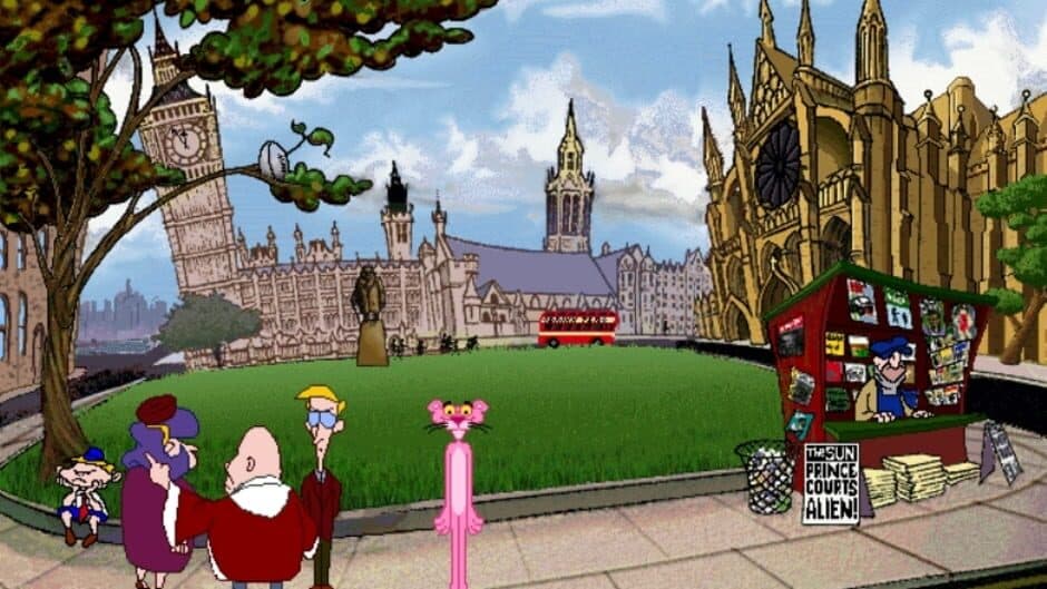 The Pink Panther's Passport to Peril screenshot