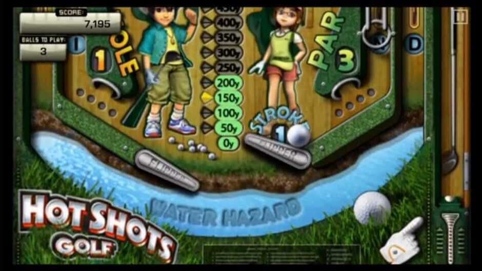 Pinball Heroes: Hot Shots Golf screenshot