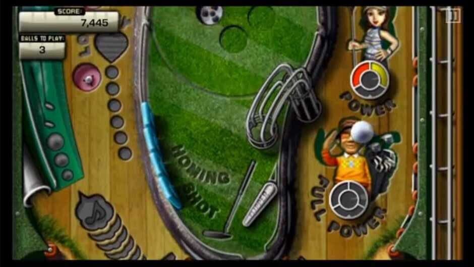 Pinball Heroes: Hot Shots Golf screenshot
