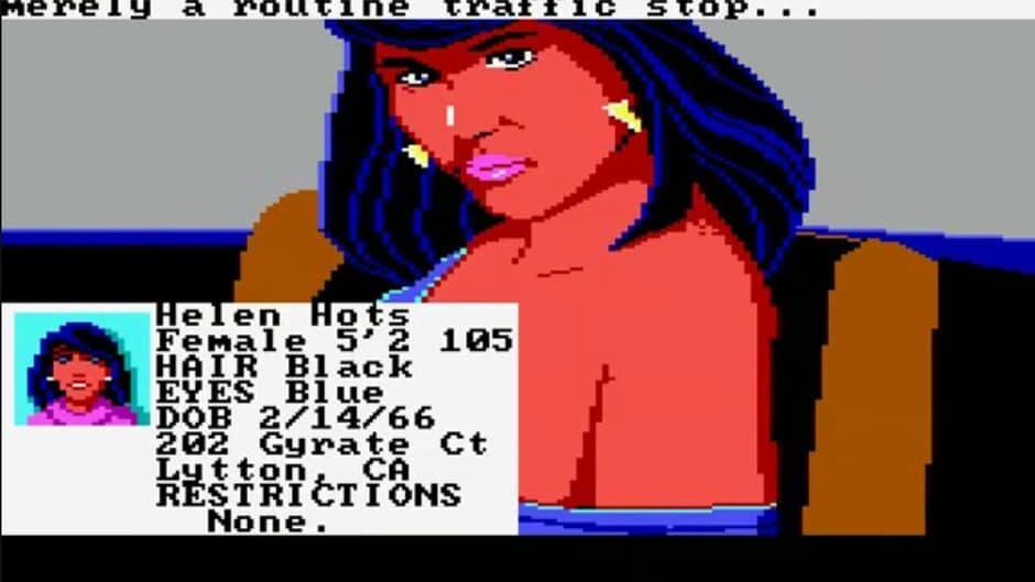 Police Quest: In Pursuit of the Death Angel screenshot