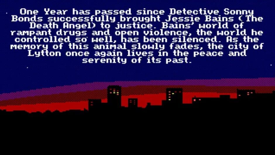 Police Quest II: The Vengeance screenshot
