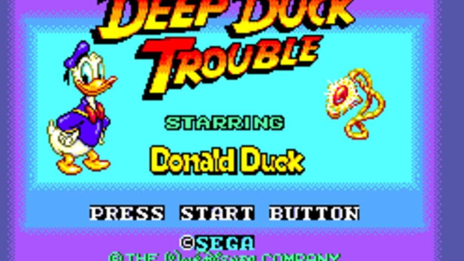 Deep Duck Trouble Starring Donald Duck screenshot