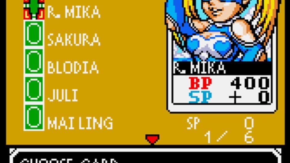 SNK vs. Capcom Card Fighters' Clash - Capcom Card Fighter's Version screenshot