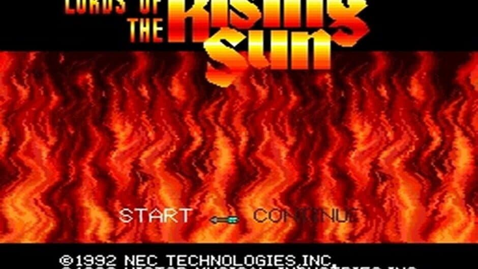 Lords of the Rising Sun screenshot
