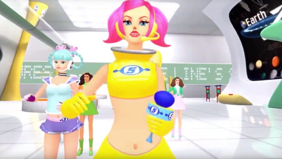 Space Channel 5 VR: Kinda Funky News Flash screenshot