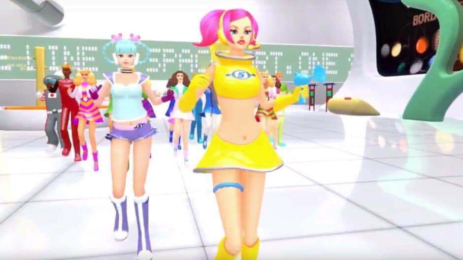 Space Channel 5 VR: Kinda Funky News Flash screenshot