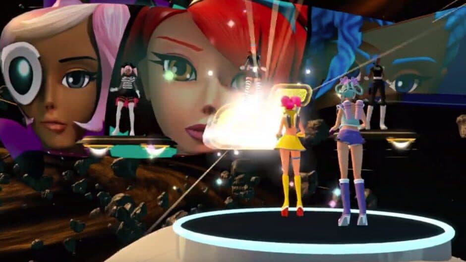 Space Channel 5 VR: Kinda Funky News Flash screenshot