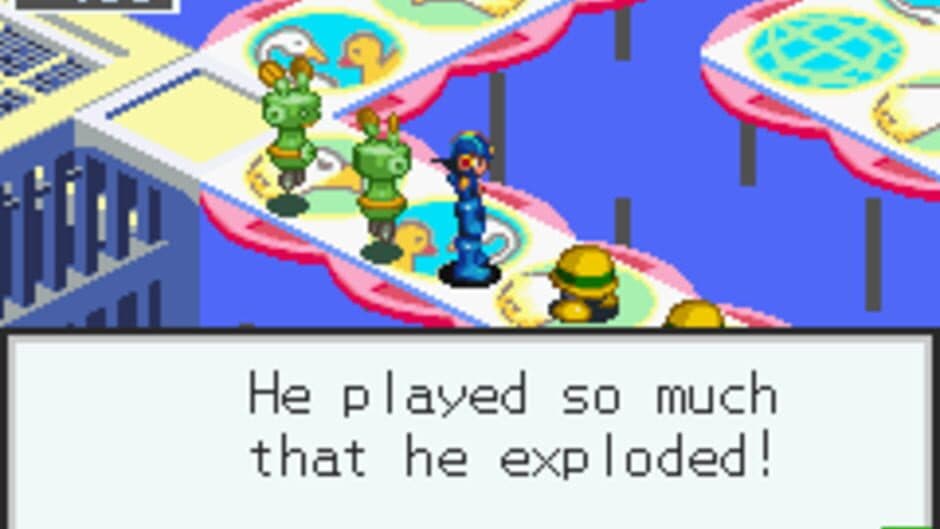 Mega Man Battle Network 3 Blue screenshot