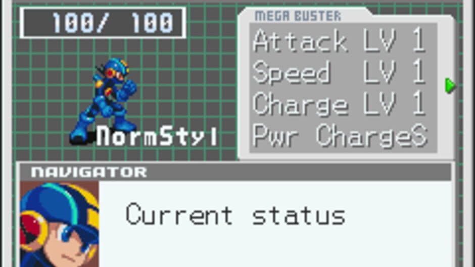 Mega Man Battle Network 3 Blue screenshot