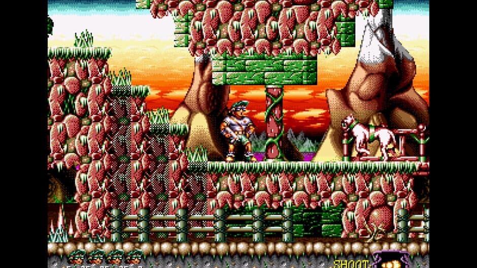 Jim Power in Mutant Planet screenshot