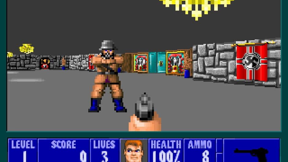 Wolfenstein 3D screenshot