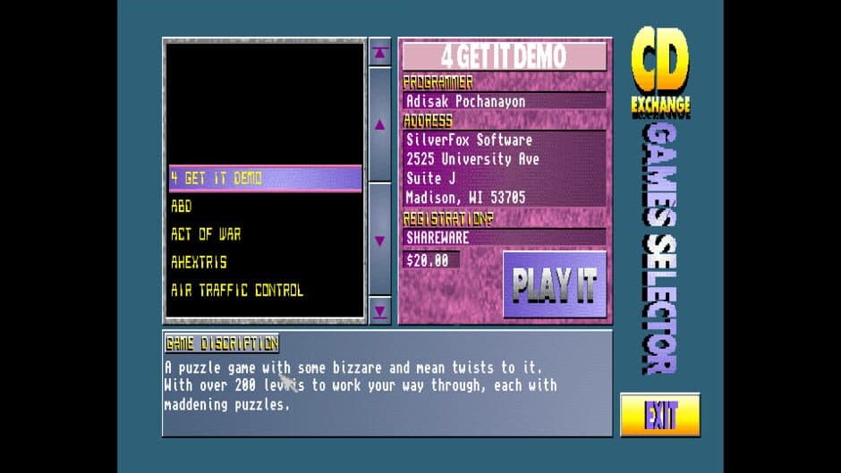 CD Exchange Volume 1 screenshot