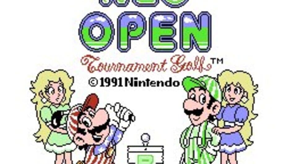 NES Open Tournament Golf screenshot
