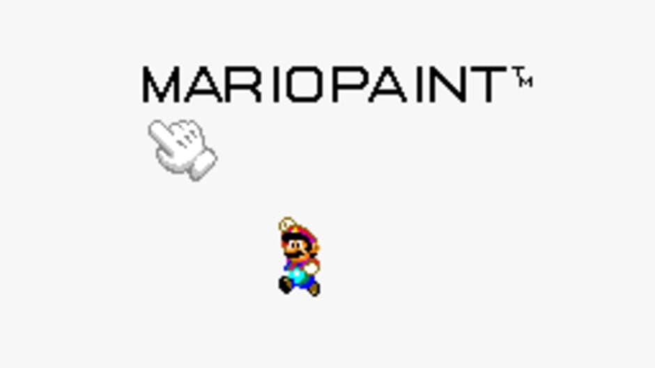 Mario Paint screenshot