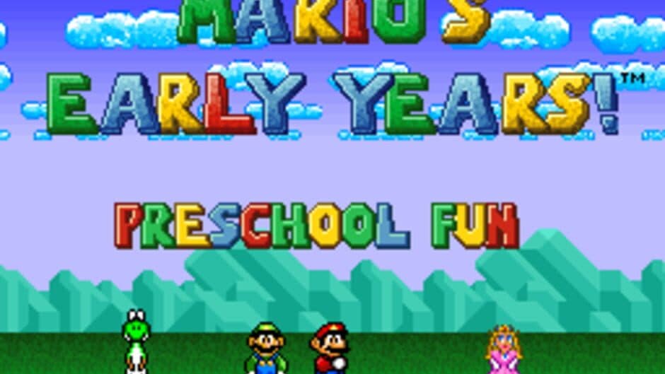 Mario's Early Years! Preschool Fun screenshot